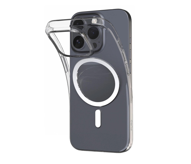 Puro 03 Mag MagSafe do iPhone 16 Pro Max - przeroczyste - 1346232 - zdjęcie